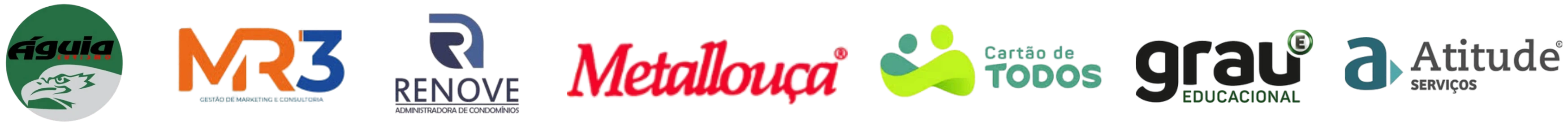 Marcas atendidas pela U2M